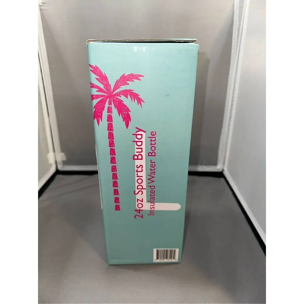 NIB Frost Buddy 24oz Sports Buddy water bottle- Smile